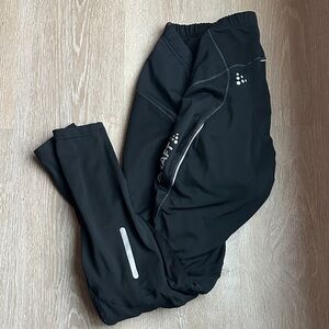 Women’s L Craft Ventair X Wind Bike Pants w/ Chamois Padding GUC
